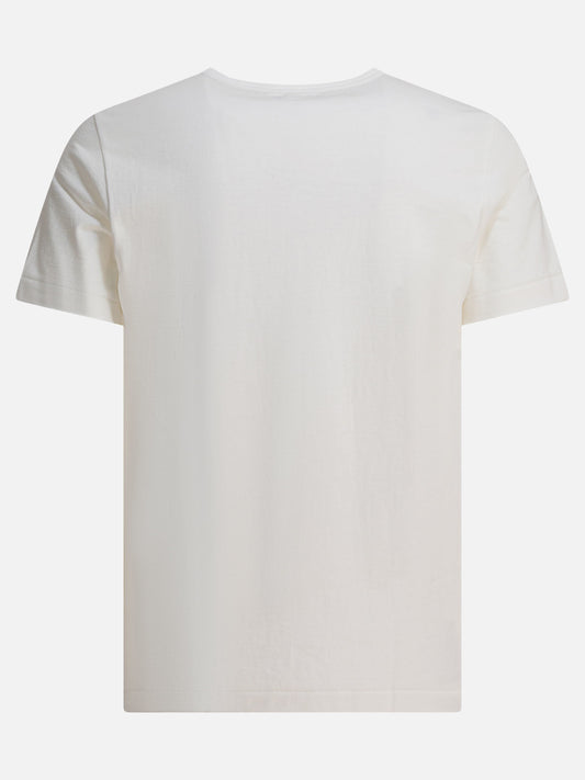 T-shirt girocollo Solid colour  Bianco - Merz b. Schwanen Uomo | PDP | VIETTI Online Store | 2
