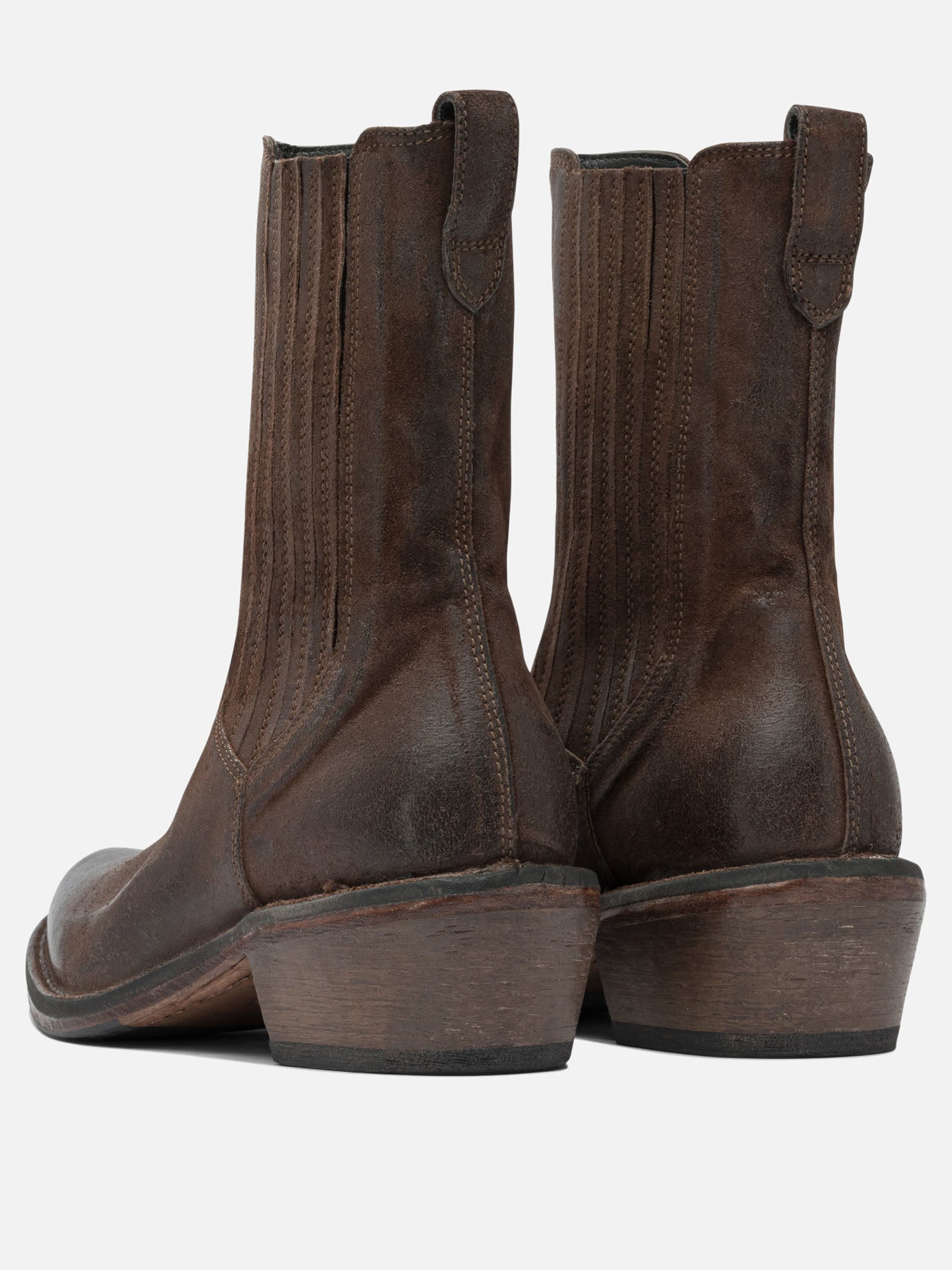 Cowboy 100% leather - 80% rubber 20% leather  Brown - Moma Women | PDP | VIETTI Online Store | thumbnail_4