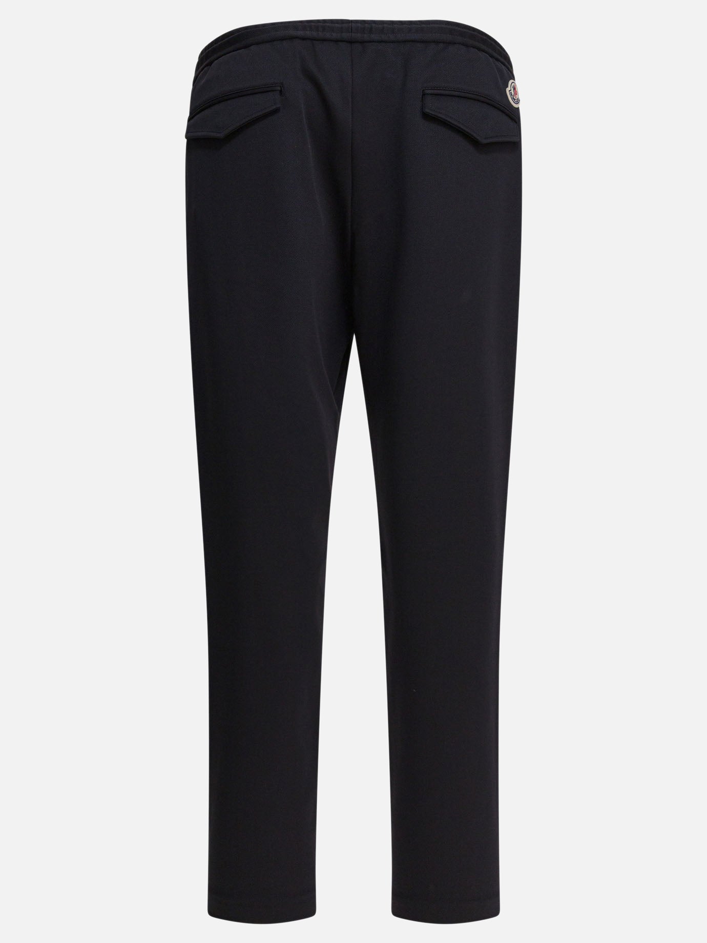 Pantaloni sportivi Solid colour  Nero - Moncler Uomo | PDP | VIETTI Online Store | thumbnail_2