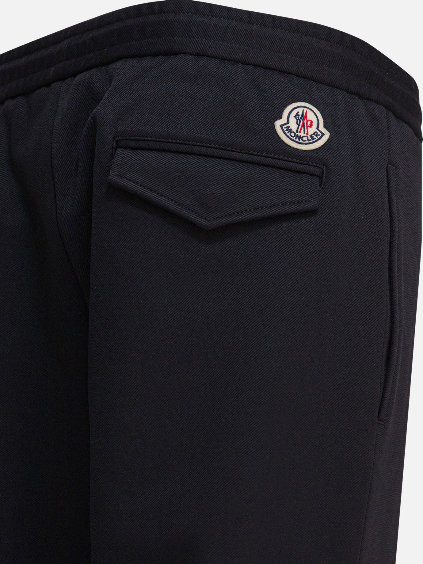 Pantaloni sportivi Solid colour  Nero - Moncler Uomo | PDP | VIETTI Online Store | Zoom-Modal_4
