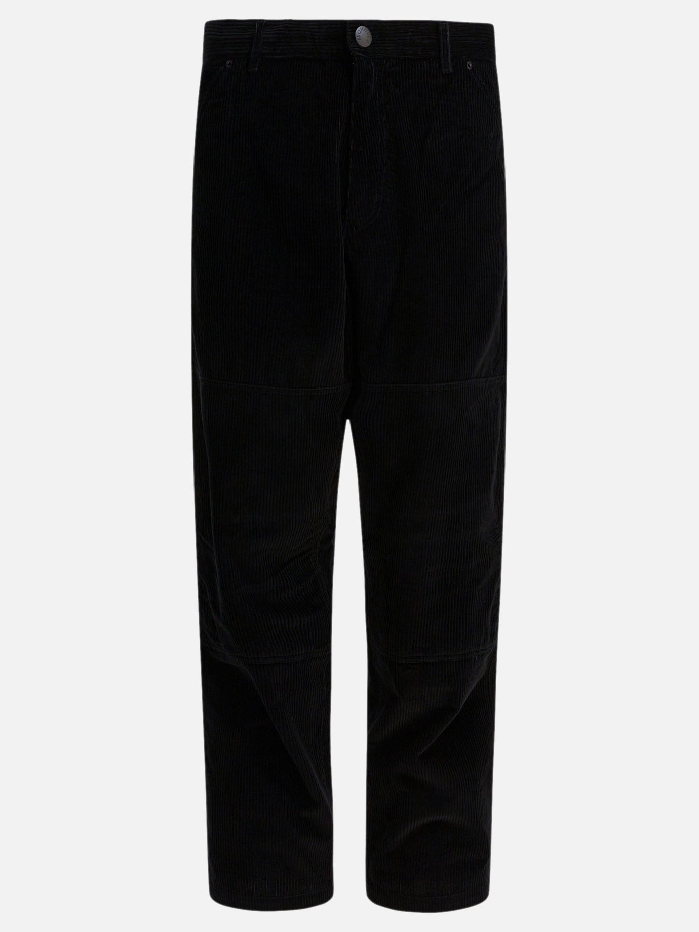 Pantaloni casual Solid colour  Nero - Moncler Uomo | PDP | VIETTI Online Store | Zoom-Modal

