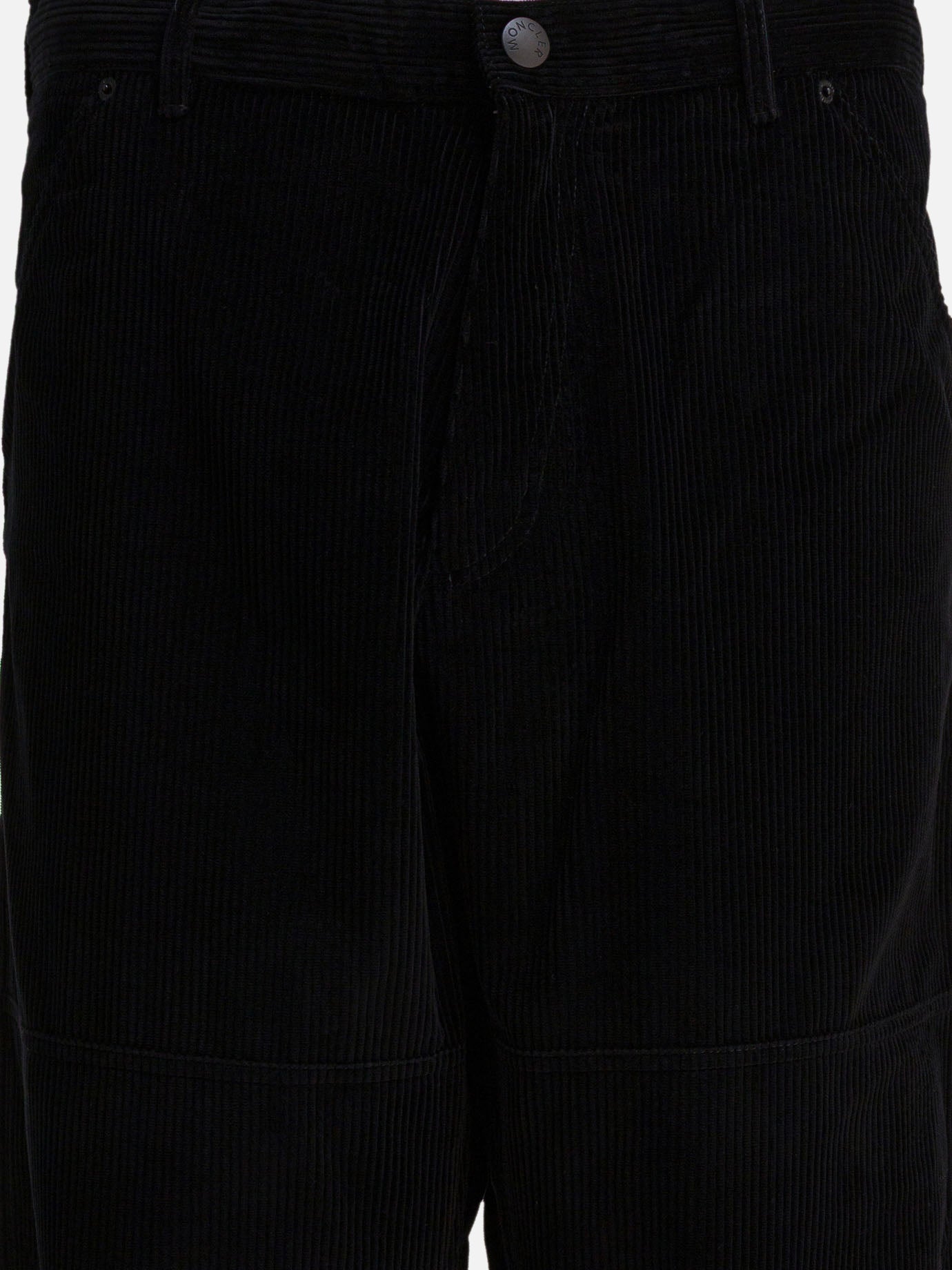 Pantaloni casual Solid colour  Nero - Moncler Uomo | PDP | VIETTI Online Store | Zoom-Modal_3
