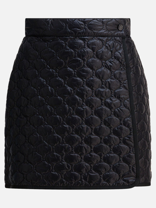 Gonne midi Logo  Nero - Moncler Donna | PLP | VIETTI Online Store 
