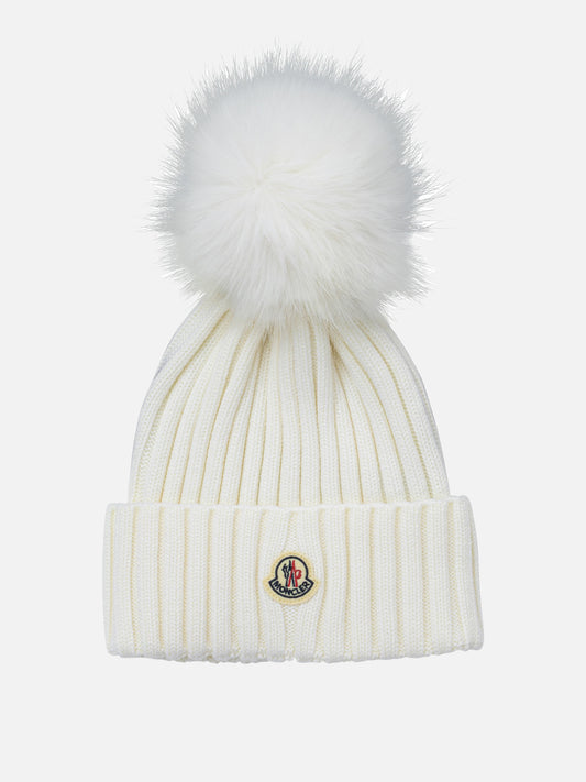 Berretti Logo  Bianco - Moncler Donna | PDP | VIETTI Online Store 
