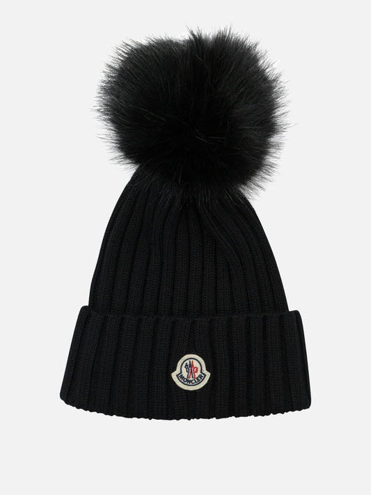 Berretti Logo  Nero - Moncler Donna | PDP | VIETTI Online Store 
