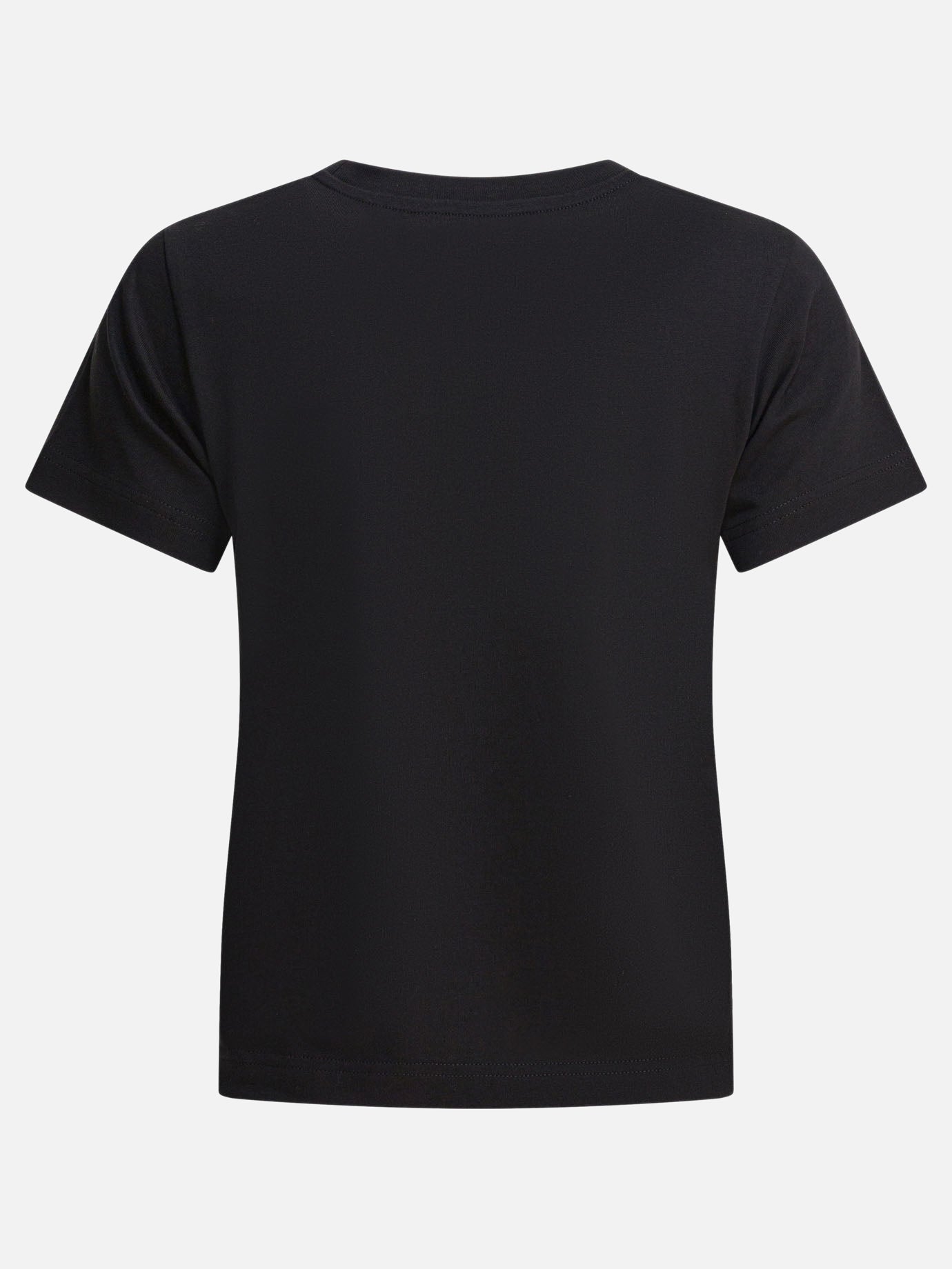 T-shirt girocollo Logo  Nero - Moncler Donna | PDP | VIETTI Online Store | thumbnail_2