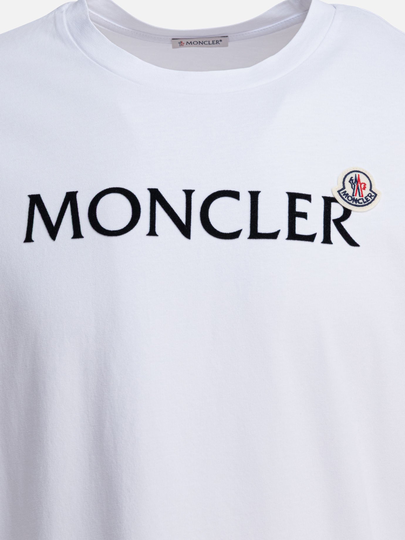 Crewneck t-shirts Logo  White - Moncler Men | PDP | VIETTI Online Store | Zoom-Modal_3
