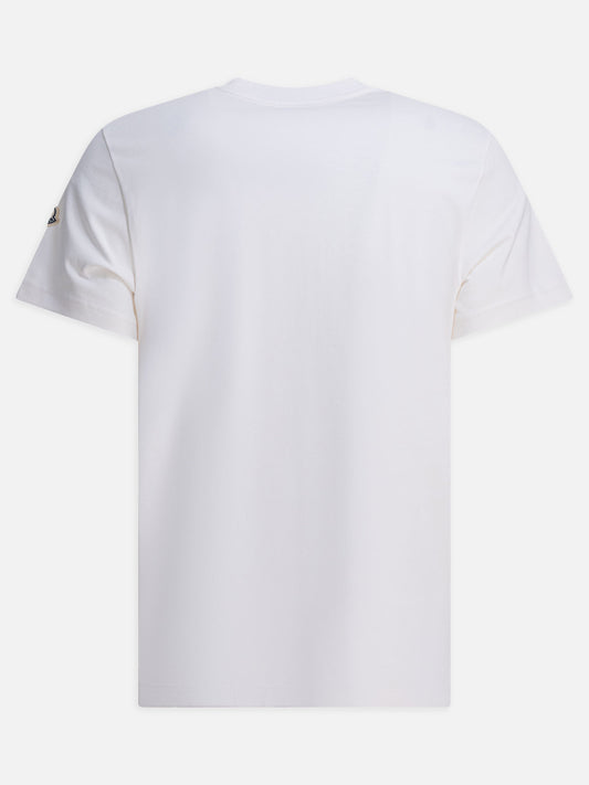 Crewneck t-shirts Logo  White - Moncler Men | PDP | VIETTI Online Store | 2
