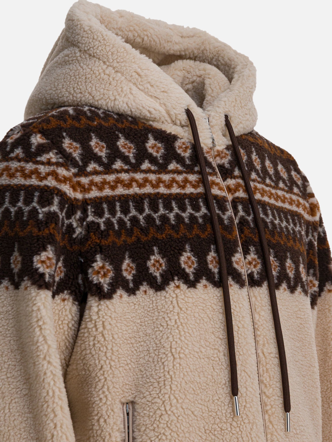 Felpe con cappuccio Print  Beige - Moncler Uomo | PDP | VIETTI Online Store | thumbnail_4