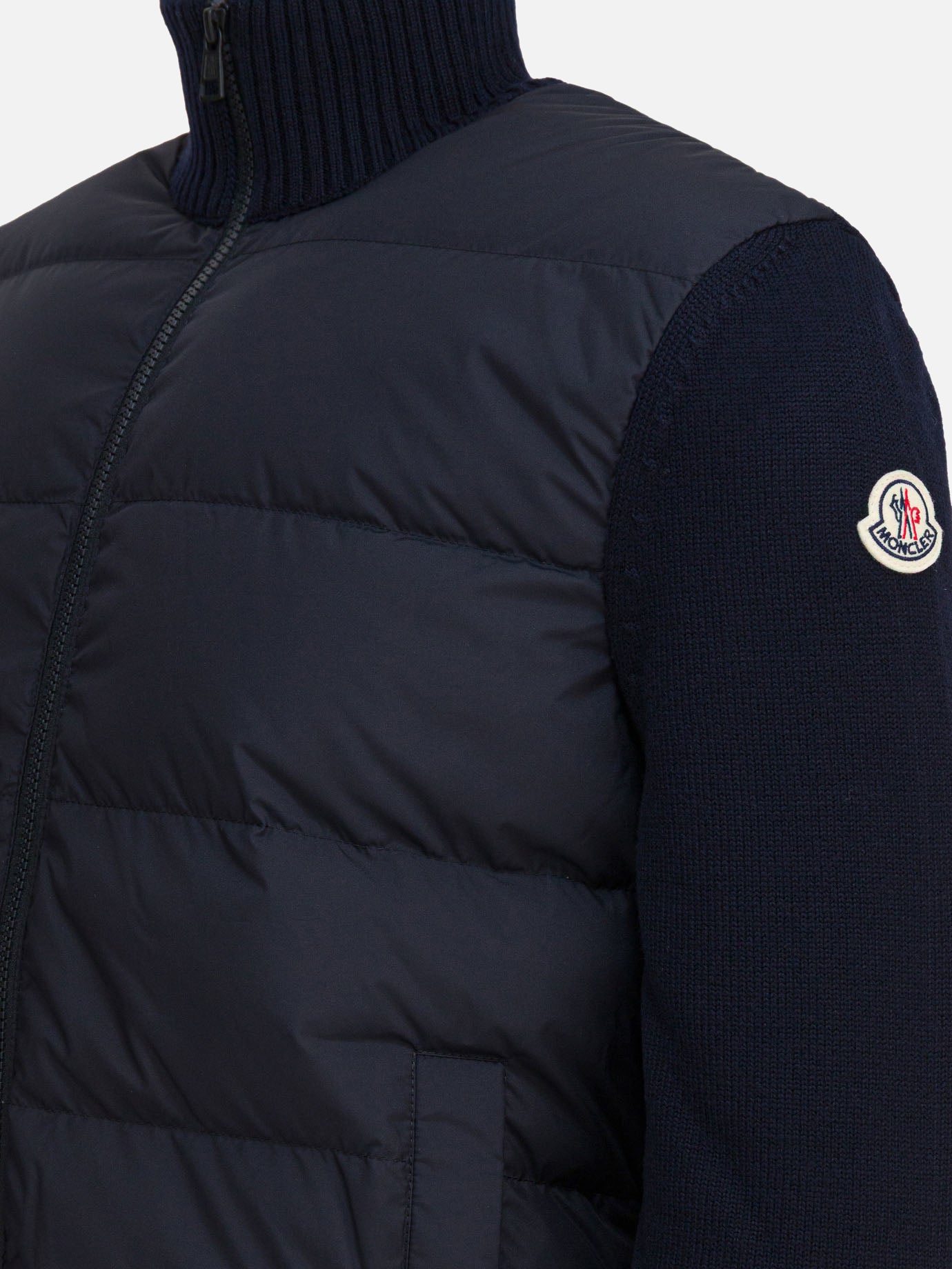 Down jackets Logo  Blue - Moncler Men | PDP | VIETTI Online Store | Zoom-Modal_4
