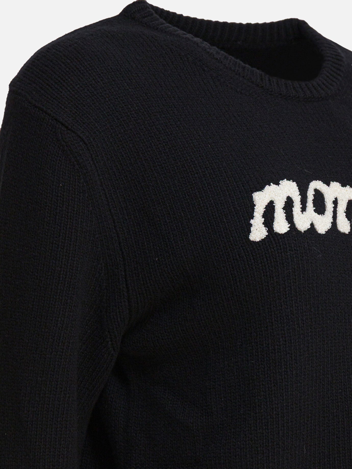 Crewneck sweaters Logo  Black - Moncler Women | PDP | VIETTI Online Store | Zoom-Modal_4
