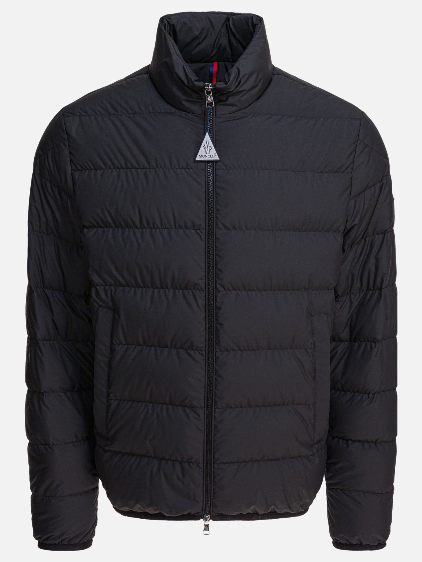 Piumini corti Solid colour  Nero - Moncler Uomo | PDP | VIETTI Online Store | thumbnail