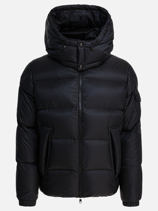 Piumini corti Logo  Nero - Moncler Uomo | PLP | VIETTI Online Store 
