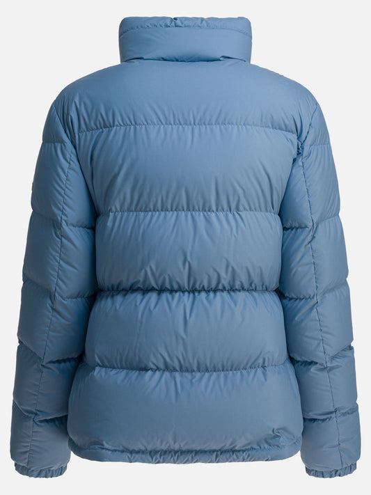 Piumini corti Logo  Azzurro - Moncler Donna | VIETTI Online Store | 2
