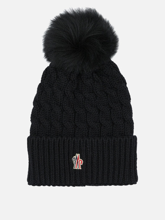 Beanies Logo  Black - Moncler Grenoble Women | PDP | VIETTI Online Store 

