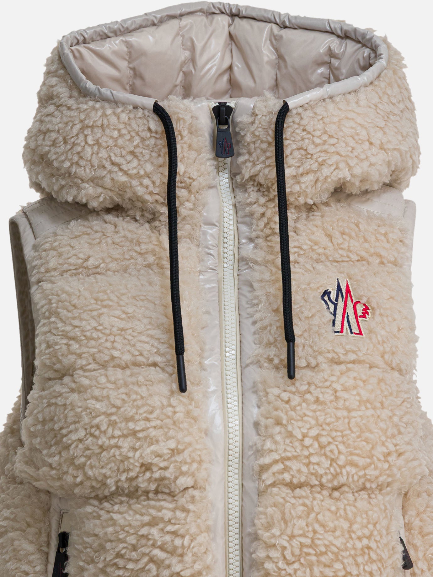 Vest jackets Logo  Beige - Moncler Grenoble Women | PDP | VIETTI Online Store | Zoom-Modal_3

