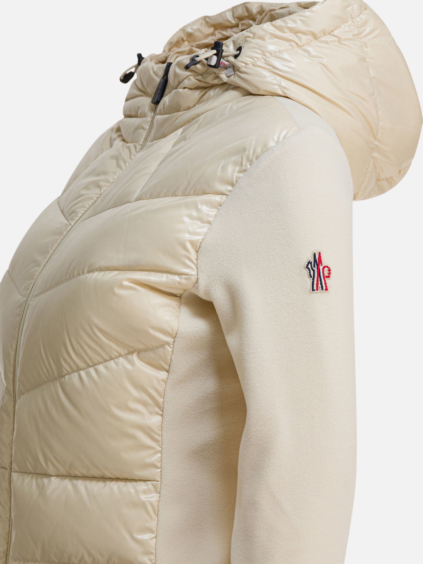 Full zip sweatshirts Logo  Beige - Moncler Grenoble Women | PDP | VIETTI Online Store | thumbnail_4