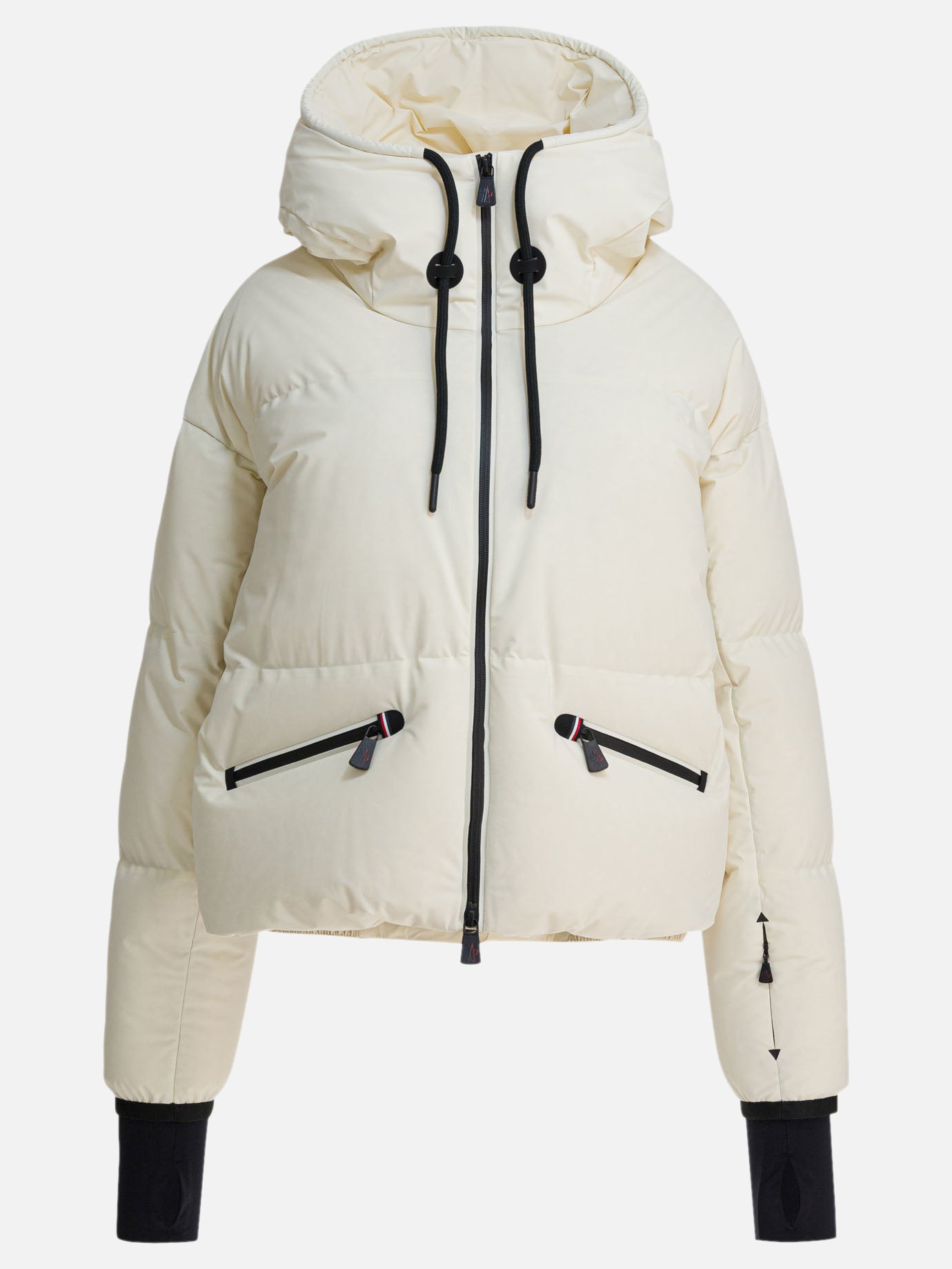 Down jackets Logo  White - Moncler Grenoble Women | PDP | VIETTI Online Store | thumbnail