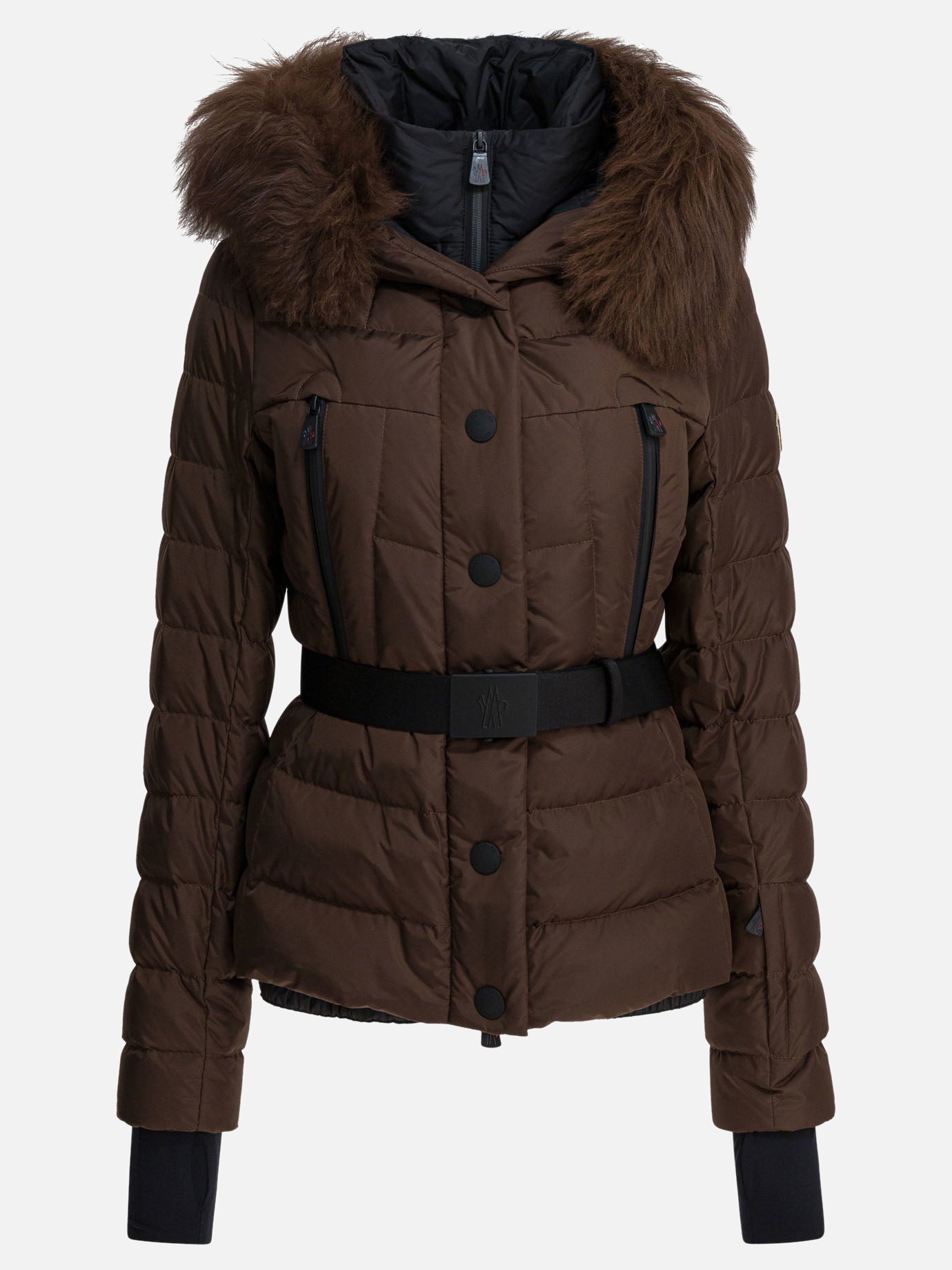 Down jackets Logo  Brown - Moncler Grenoble Women | PDP | VIETTI Online Store | thumbnail