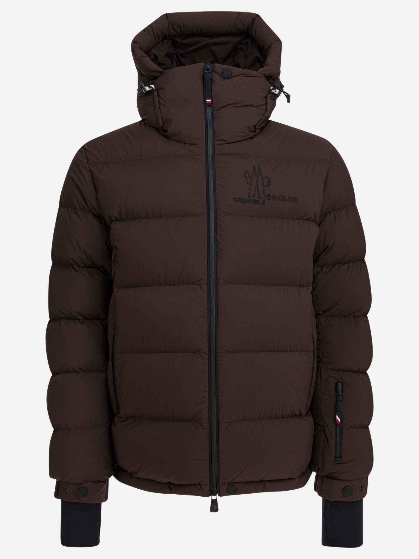 Piumini corti Logo  Marrone - Moncler Grenoble Uomo | PDP | VIETTI Online Store | Zoom-Modal
