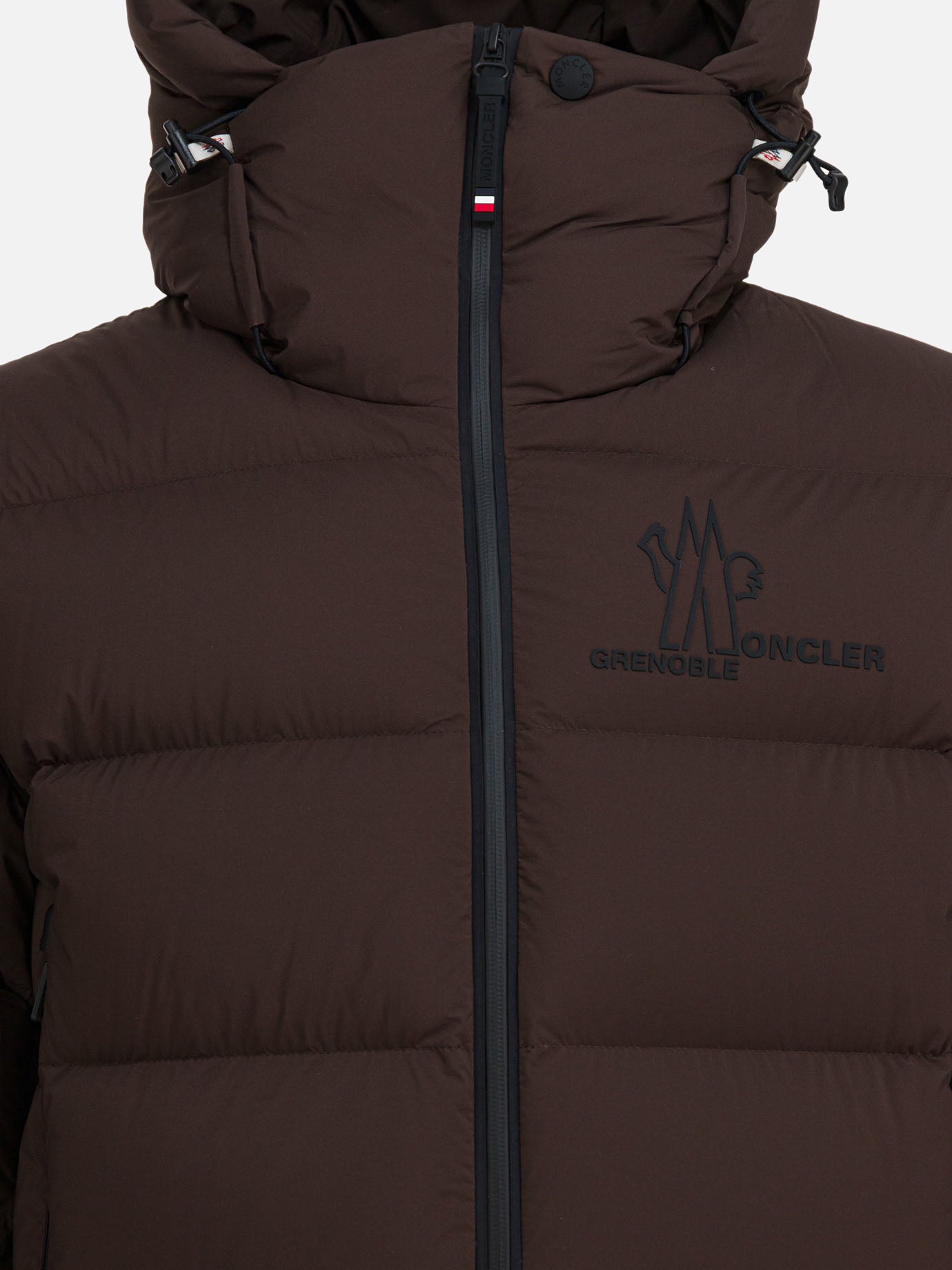 Piumini corti Logo  Marrone - Moncler Grenoble Uomo | PDP | VIETTI Online Store | Zoom-Modal_3
