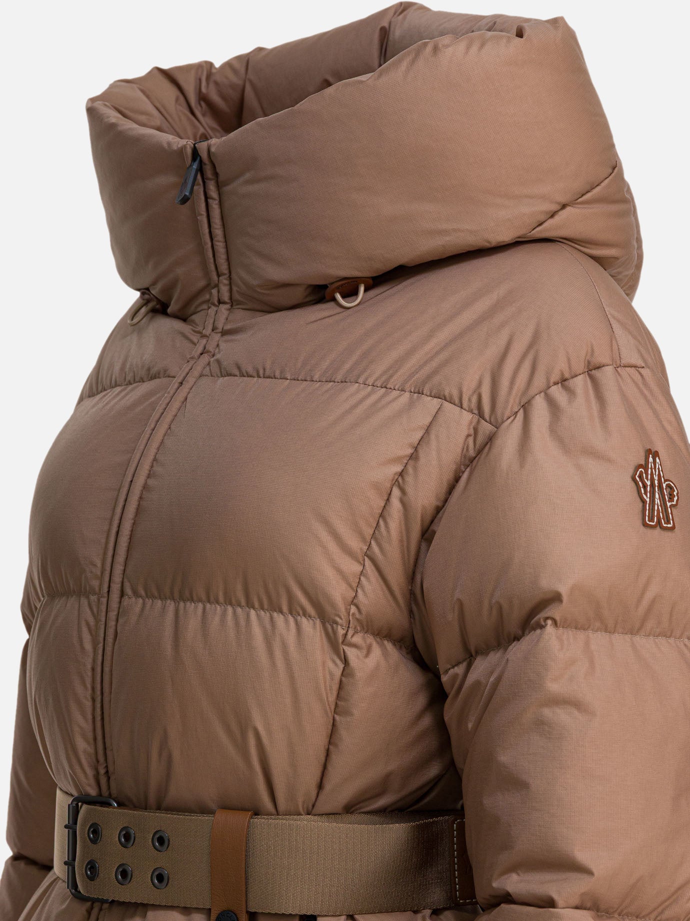 Piumini corti Logo  Beige - Moncler Grenoble Donna | PDP | VIETTI Online Store | Zoom-Modal_3

