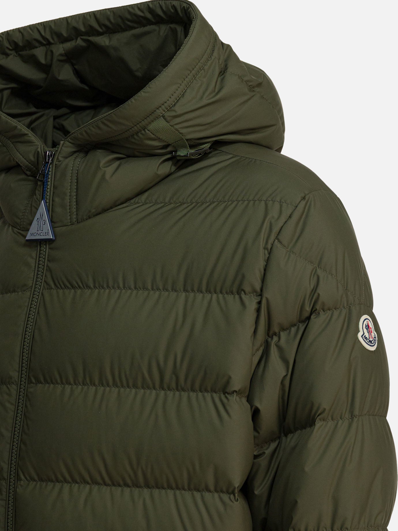 Down jackets Logo  Green - Moncler Men | PDP | VIETTI Online Store | thumbnail_4