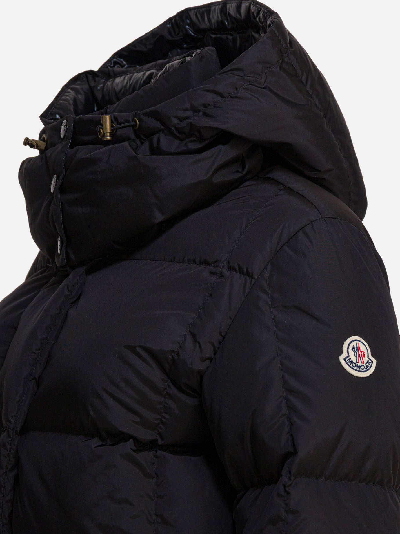 Down coats Logo  Black - Moncler Women | PDP | VIETTI Online Store | Zoom-Modal_4
