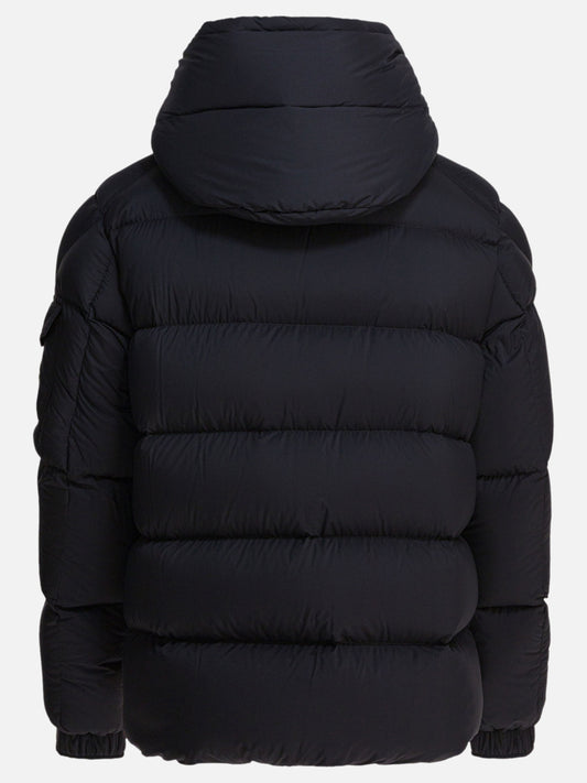 Down jackets Solid colour  Black - Moncler Men | PLP | VIETTI Online Store | 2
