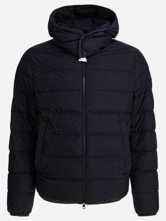 Piumini corti Solid colour  Blu - Moncler Uomo | PDP | VIETTI Online Store 
