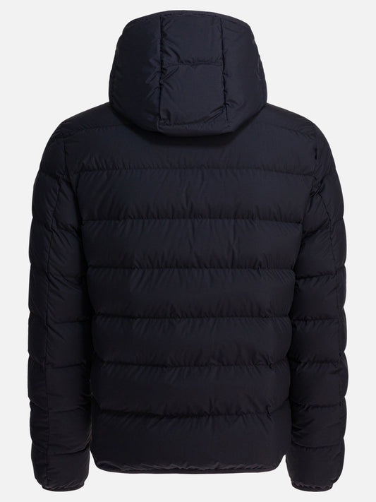 Piumini corti Solid colour  Blu - Moncler Uomo | PDP | VIETTI Online Store | 2
