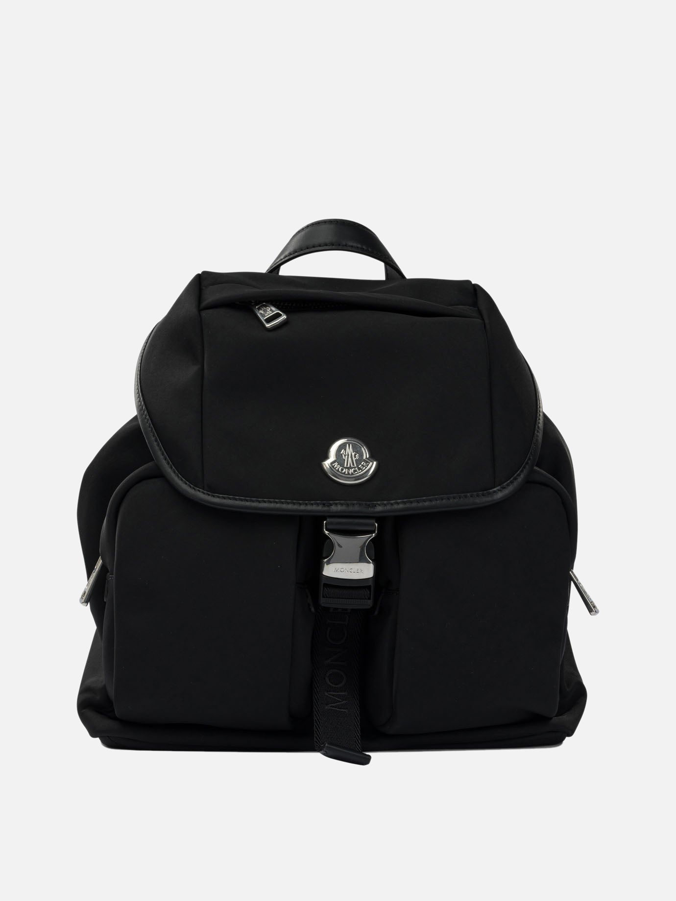 Borse piccole 52% polyamide 48% polyester - 100% real leather - 100% polyamide  Nero - Moncler Donna | PDP | VIETTI Online Store | Zoom-Modal
