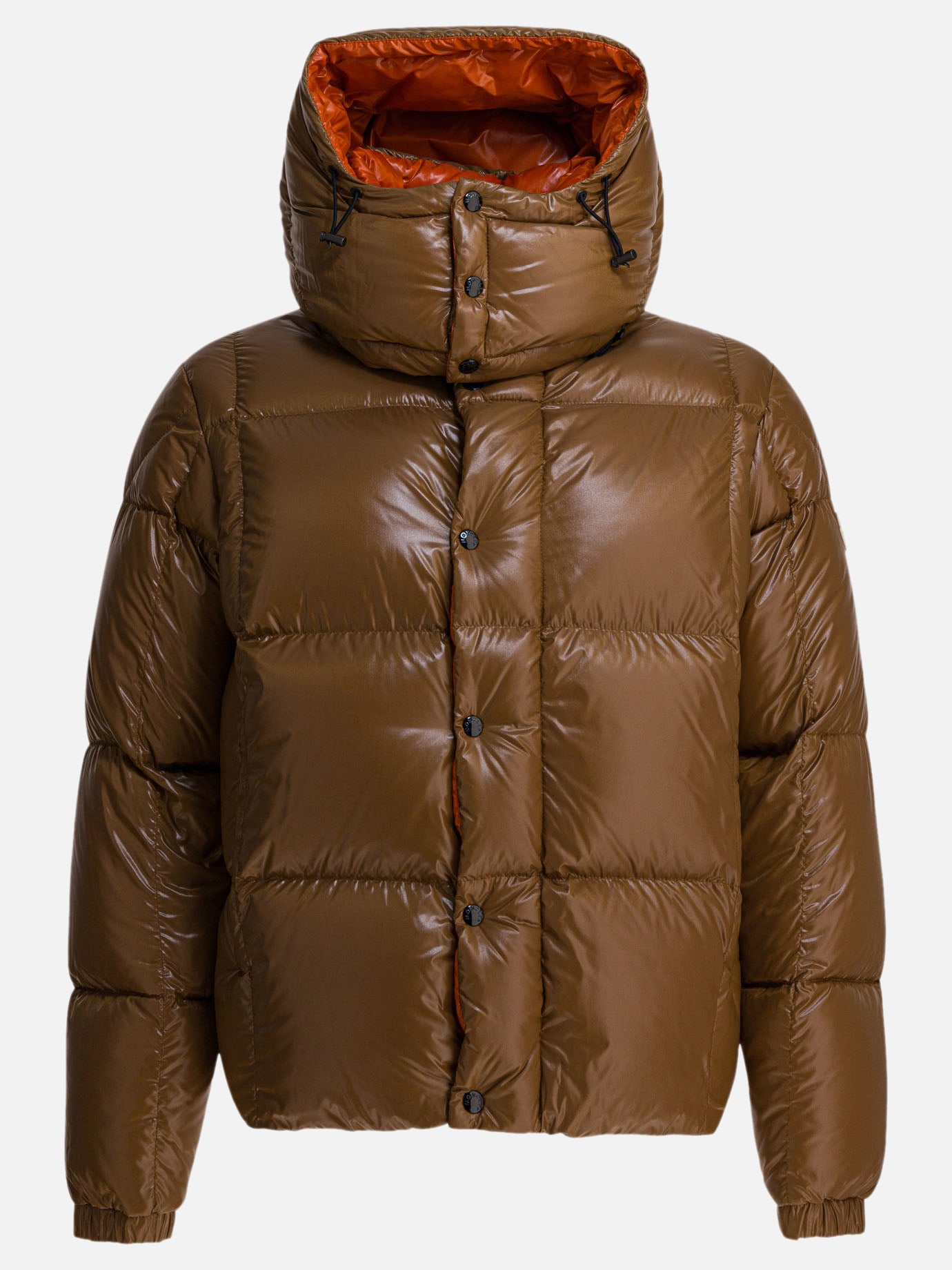 Piumini corti Solid colour  Marrone - Moncler Uomo | PDP | VIETTI Online Store | Zoom-Modal
