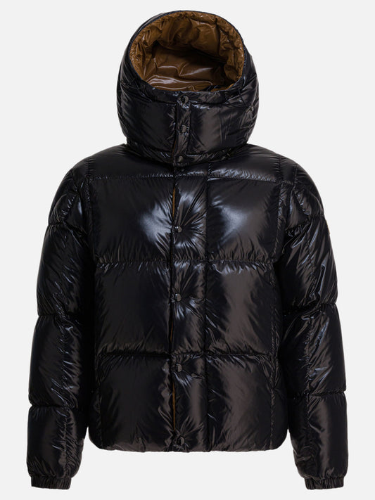 Down jackets Solid colour  Black - Moncler Men | PLP | VIETTI Online Store 
