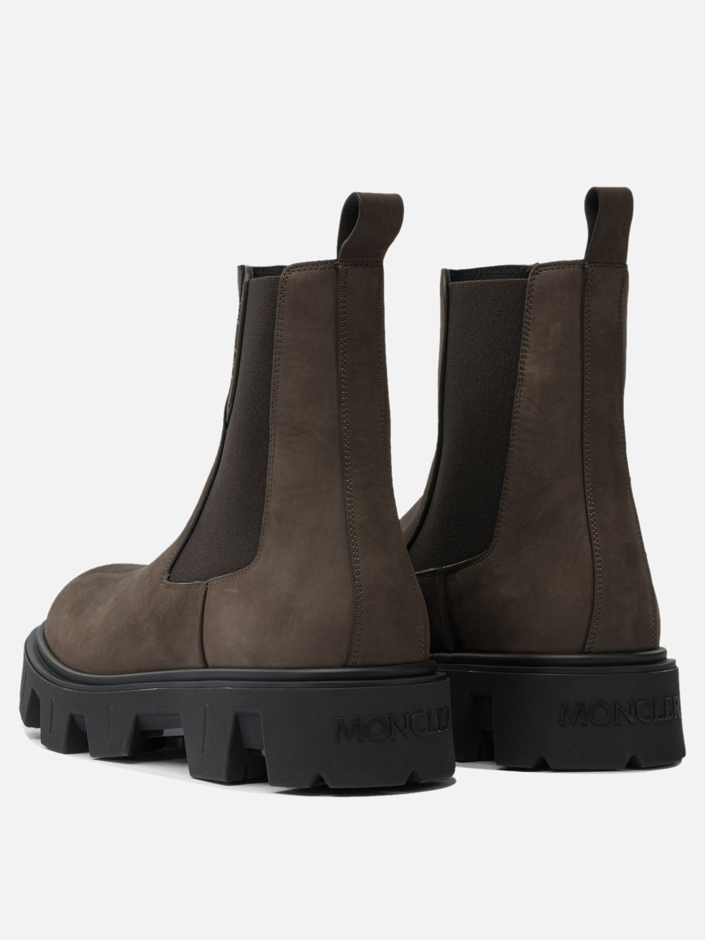 Stivaletti Chelsea 100% real leather - 100% polyamide  Marrone - Moncler Uomo | PDP | VIETTI Online Store | thumbnail_4