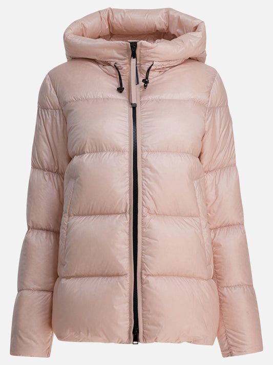 Piumini corti Logo  Rosa - Moncler Donna | PDP | VIETTI Online Store 
