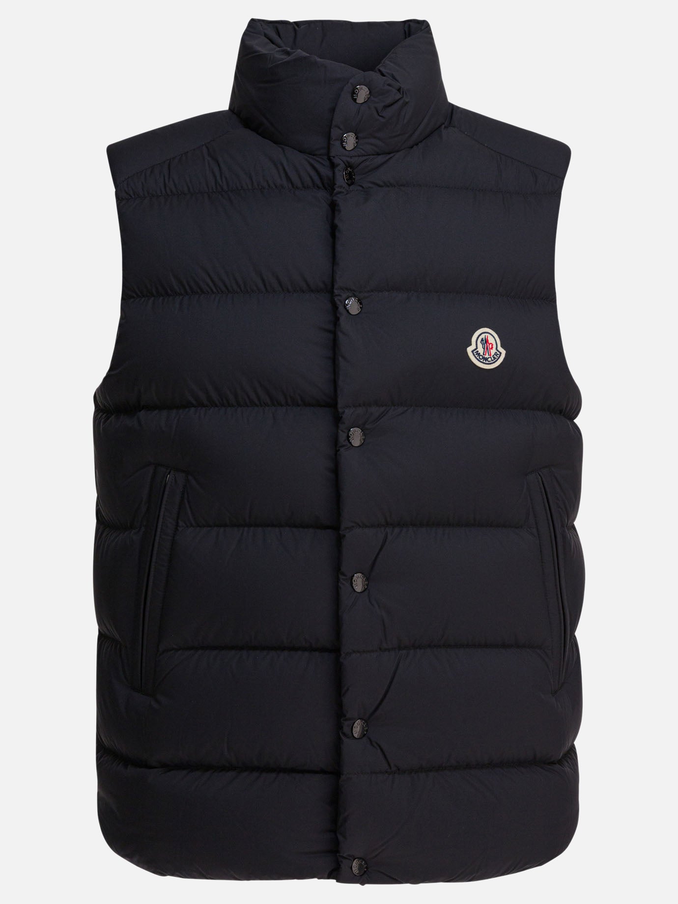 Vest jackets Logo  Black - Moncler Men | PDP | VIETTI Online Store | thumbnail