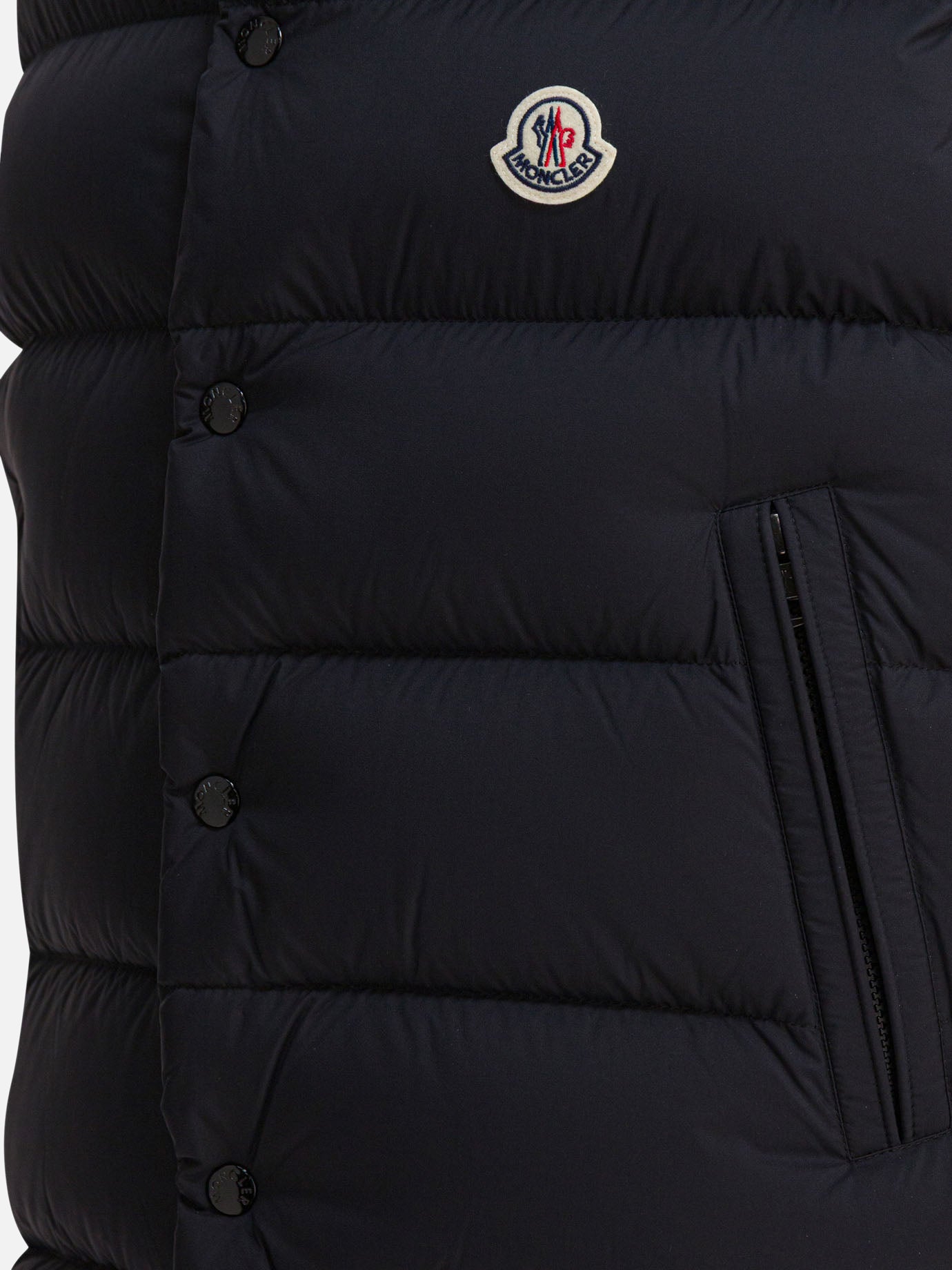 Vest jackets Logo  Black - Moncler Men | PDP | VIETTI Online Store | thumbnail_4
