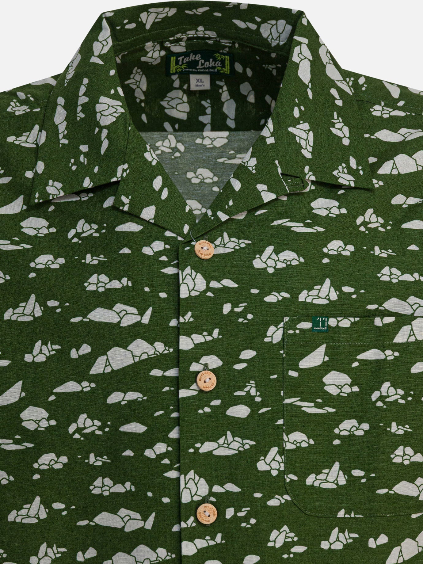 Casual shirts Print  Green - Montbell Men | PDP | VIETTI Online Store | Zoom-Modal_3
