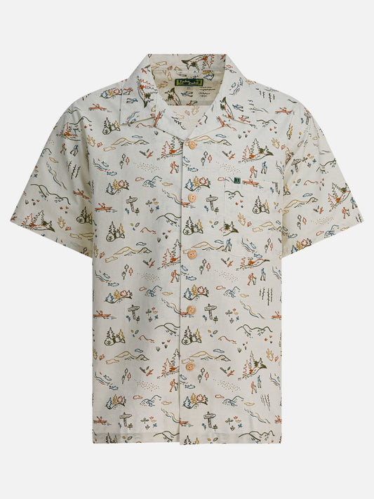 Camicie casual Print  Beige - Montbell Uomo | PLP | VIETTI Online Store 
