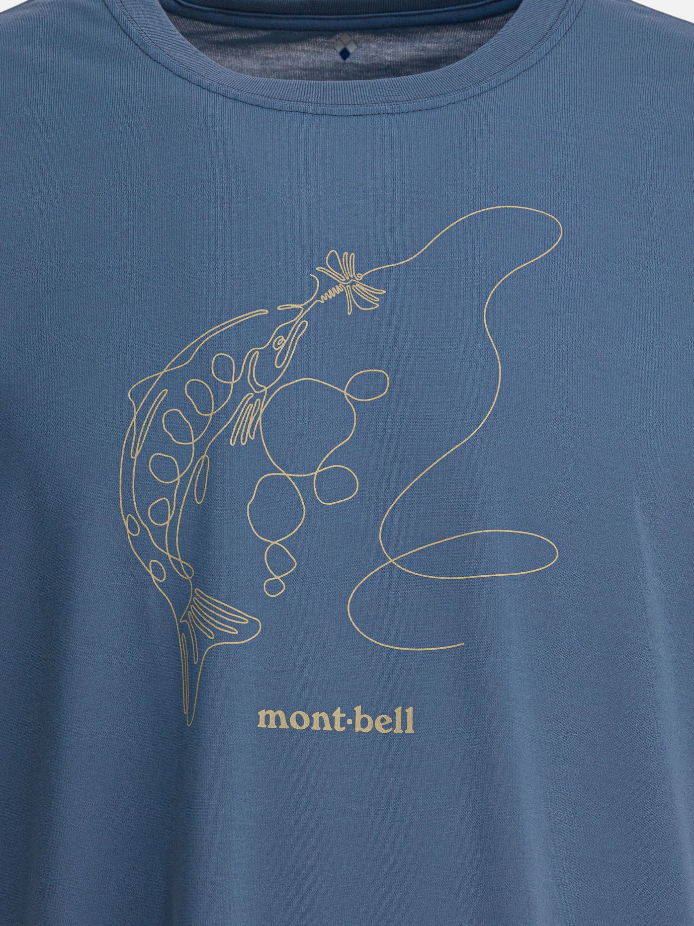 T-shirt girocollo Print  Blu - Montbell Uomo | PDP | VIETTI Online Store | thumbnail_3