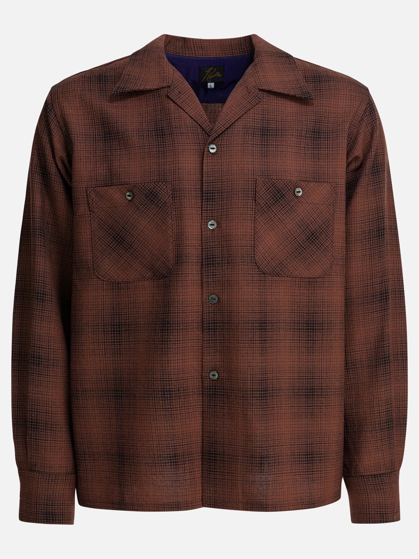 Casual shirts Check  Bordeaux - Needles Men | PDP | VIETTI Online Store | Zoom-Modal
