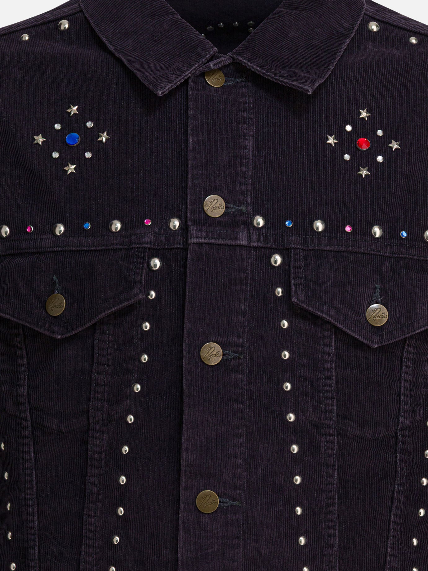 Giacche leggere & Trapuntate Solid colour  Viola - Needles Uomo | PDP | VIETTI Online Store | thumbnail_3