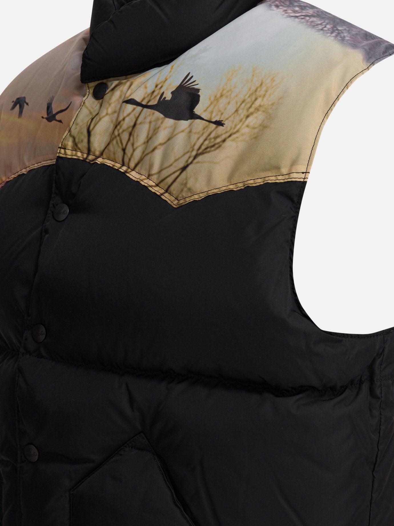 Giacche smanicate Graphics  Nero - Needles Uomo | PDP | VIETTI Online Store | Zoom-Modal_4
