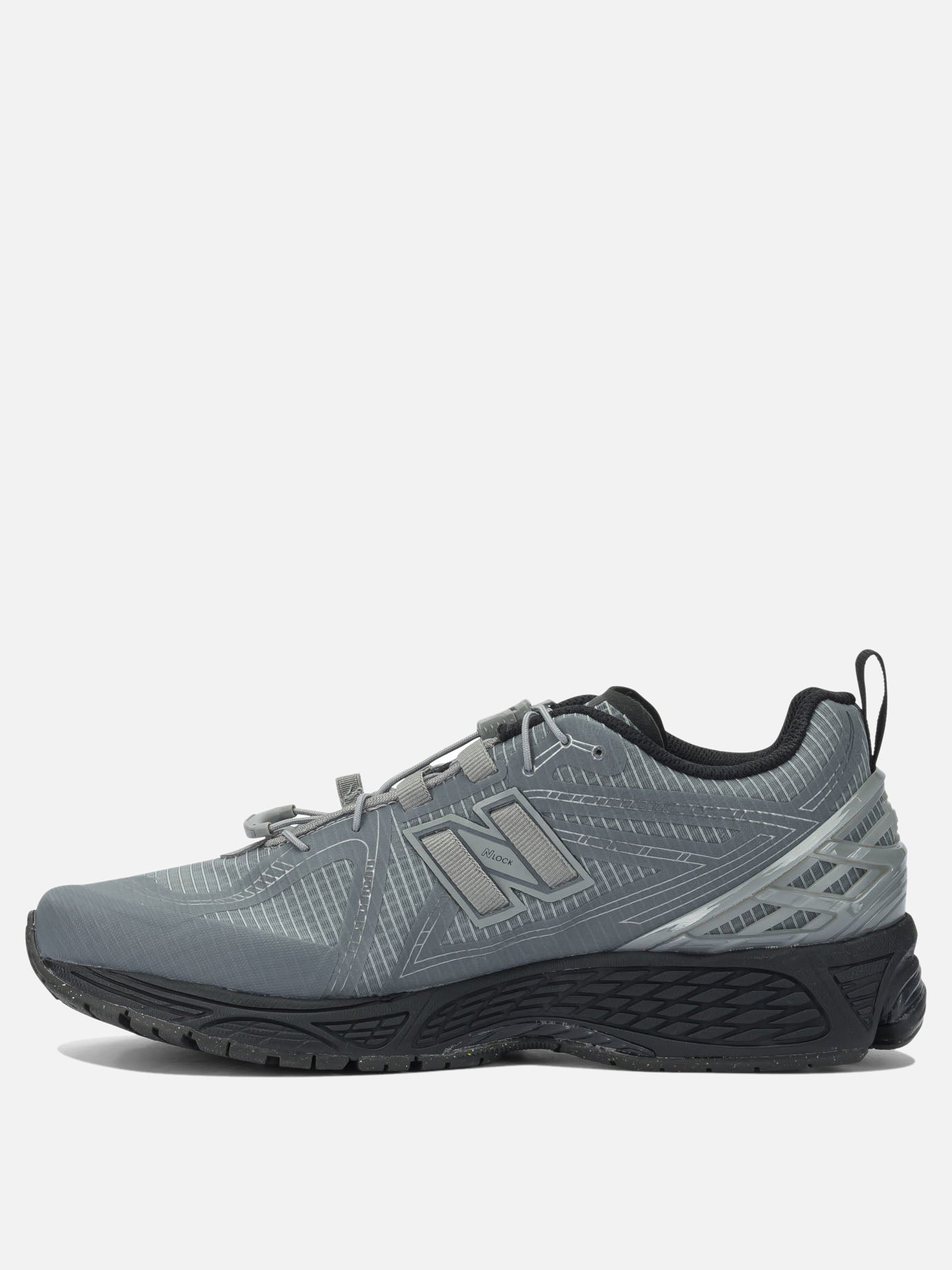 Low top sneakers 100% mesh - 100% rubber  Grey - New Balance Men | PDP | VIETTI Online Store | Zoom-Modal_3
