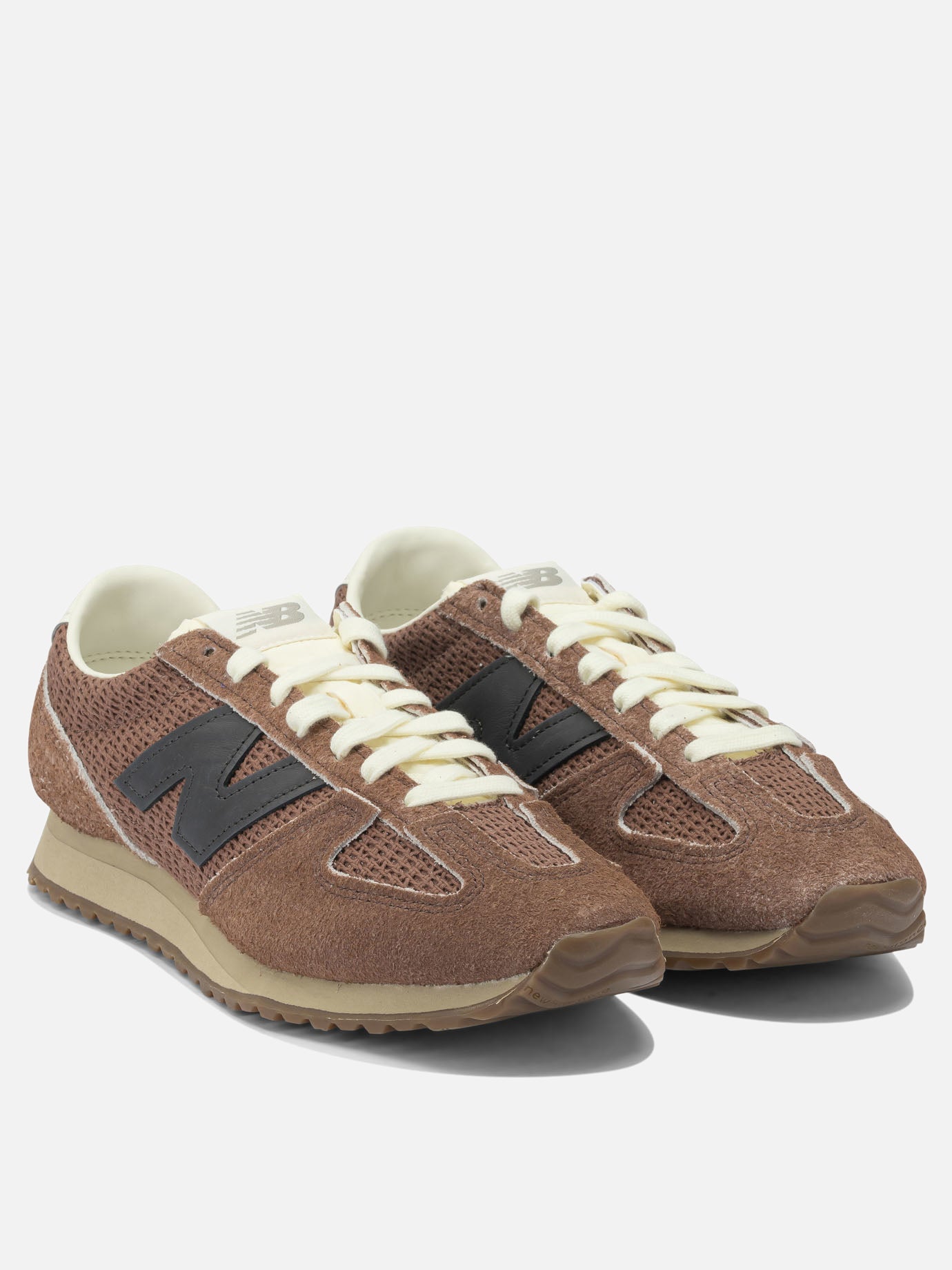 Low top sneakers 50% suede 50% fabric - 100% rubber  Brown - New Balance Men | PDP | VIETTI Online Store | Zoom-Modal_2
