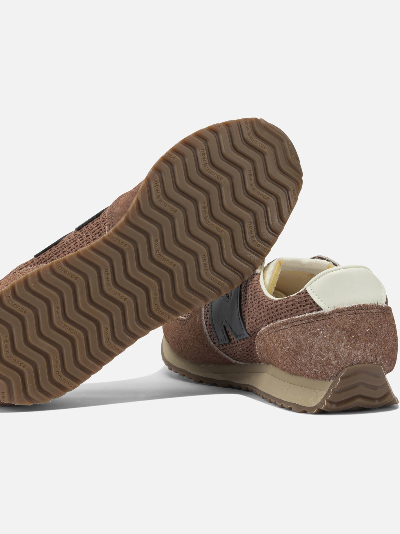 Low top sneakers 50% suede 50% fabric - 100% rubber  Brown - New Balance Men | PDP | VIETTI Online Store | Zoom-Modal_5
