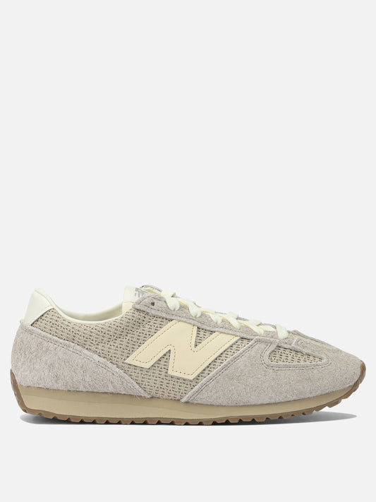 Low top sneakers 50% suede 50% fabric - 100% rubber  Beige - New Balance Men | PDP | VIETTI Online Store 
