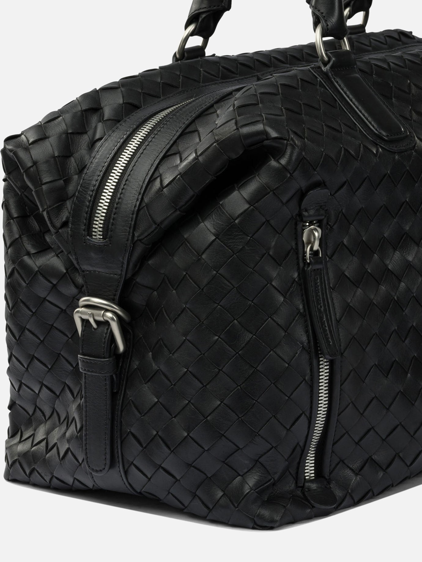 Borsoni da viaggio 100% leather  Nero - Officine Creative Uomo | PDP | VIETTI Online Store | thumbnail_4