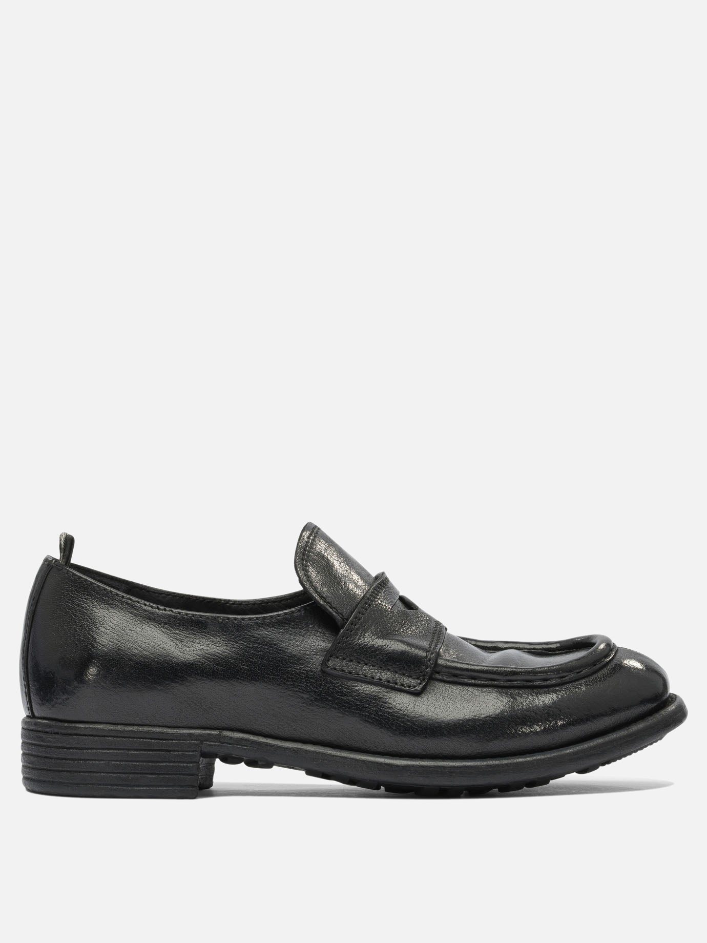Mocassini 100% leather - 100% rubber  Nero - Officine Creative Donna | PDP | VIETTI Online Store | thumbnail